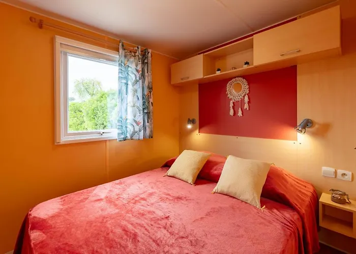 L'estrellus, Mobil-home Climatise Au Coeur Du Vignoble A Quelques Metres De La בית נופש