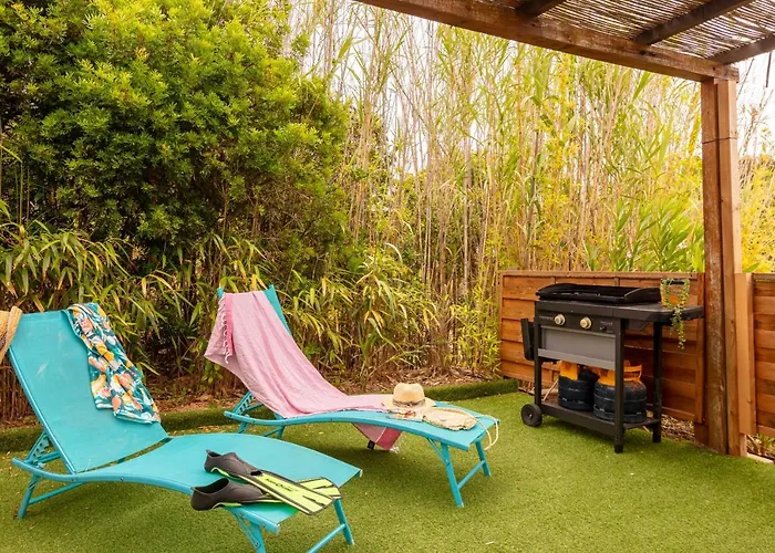 L'estrellus, Mobil-home Climatise Au Coeur Du Vignoble A Quelques Metres De La בית נופש *