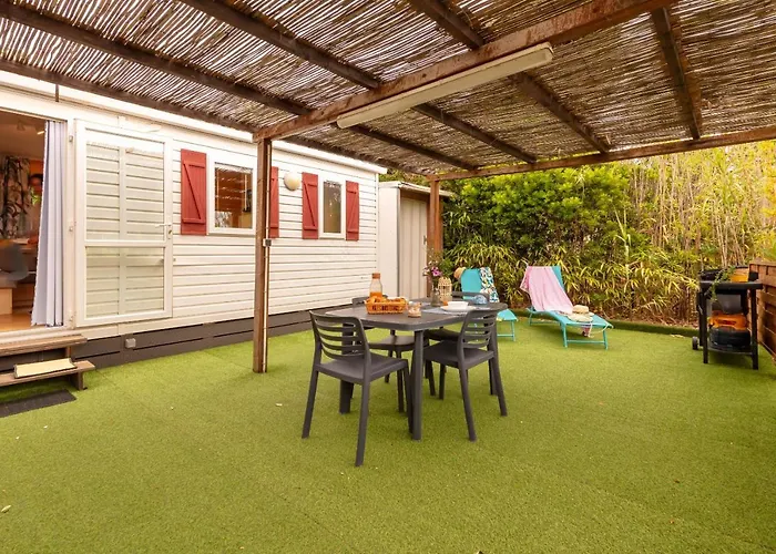 L'estrellus, Mobil-home Climatise Au Coeur Du Vignoble A Quelques Metres De La